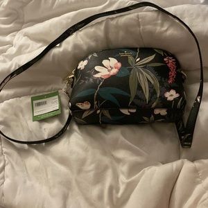 COPY - Kate Spade black floral Cameron street hilli crossbody bag